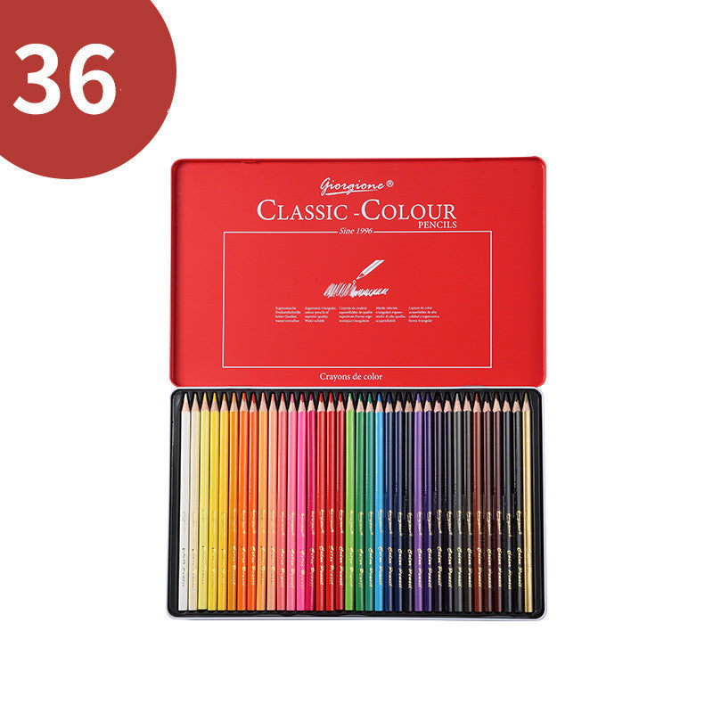 Oil Color Pencil Set Color Triangle Painting
