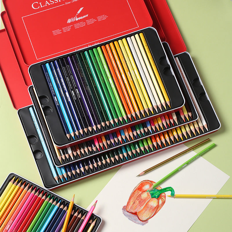 Oil Color Pencil Set Color Triangle Painting