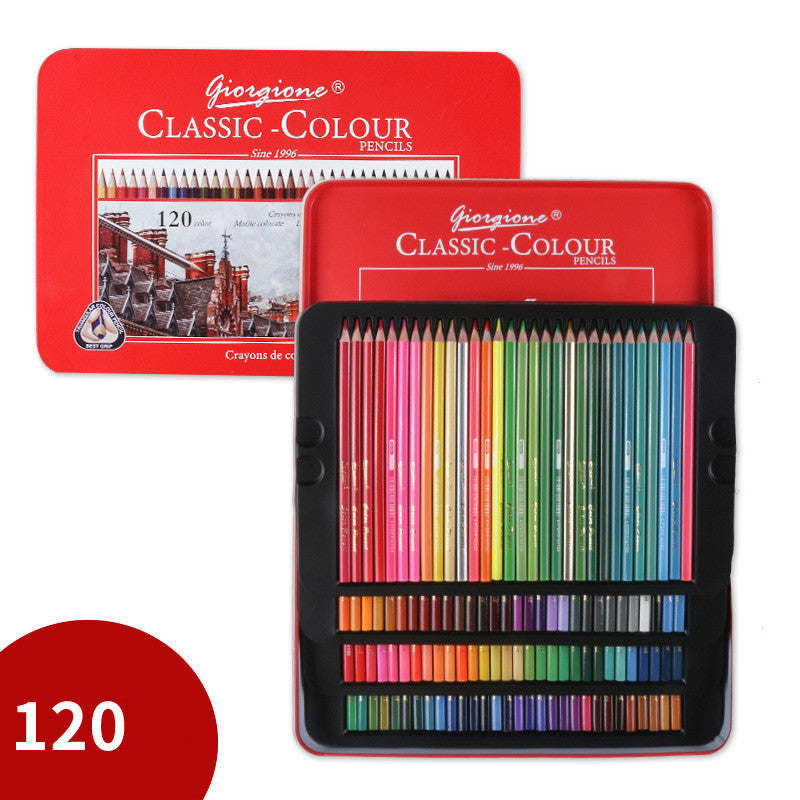 Oil Color Pencil Set Color Triangle Painting