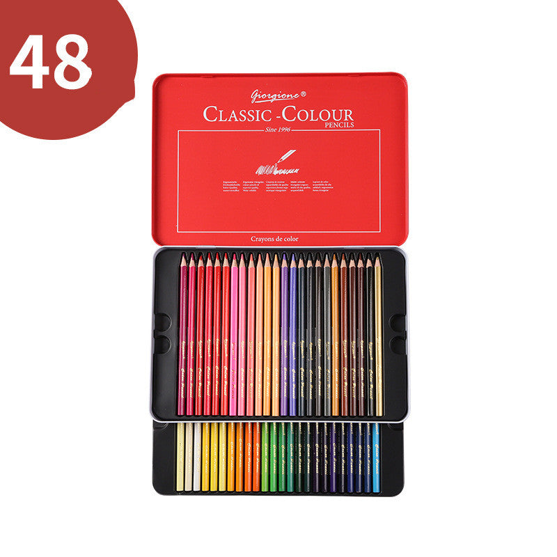 Oil Color Pencil Set Color Triangle Painting